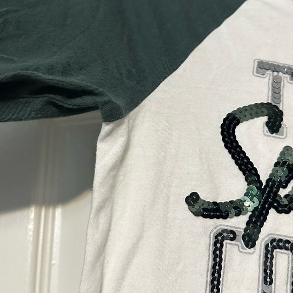 Michigan state kids 3/4 sleeve Tee top - Picture 5 of 7